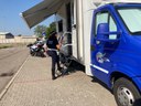I controlli della Polizia locale di Modena sui mezzi pesanti