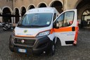 Il nuovo veicolo della Croce Blu di Modena