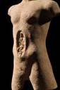"DeVoti Etruschi", il dettaglio di una terracotta votiva