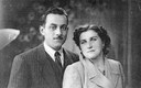 Foto d'epoca della signora Roberta con il marito Angelo Pignatti