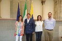 La nuova proprietà di Modena volley ricevuta in Municipio