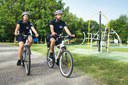 La Polizia locale di Modena in bicicletta
