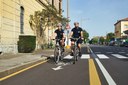 La Polizia locale di Modena in bicicletta