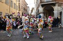 Un momento delle celebrazioni per il Carnevale 2023 a Modena