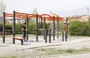L'area fitness del parco Berlinguer 2