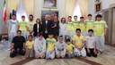 Il Modena Badminton ricevuto in Municipio a Modena