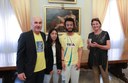 Il Modena Badminton ricevuto in Municipio a Modena