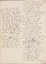 "Enigma proibito", pagina autografa del poema criptato