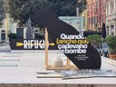 L'installazione "Quando (anche) su Modena cadevano le bombe