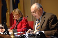 Cerimonia 19/12/2008 Sindaco Pighi e Assessore Arletti