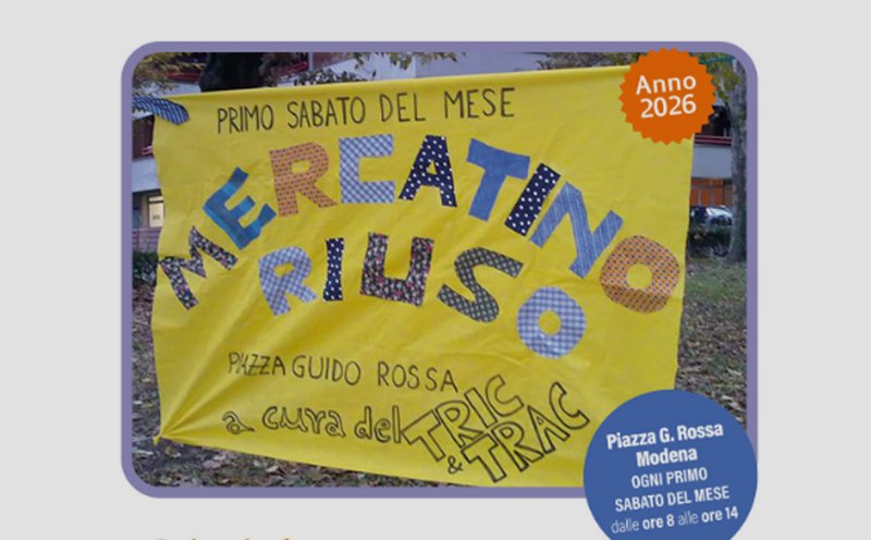 Mercatino del riuso di Piazza Guido Rossa