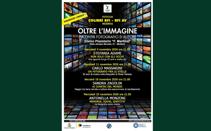 Oltre l'immagine - incontri fotografici d'autore