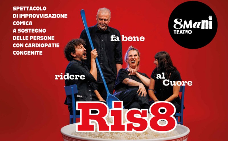 “Ris8: ridere fa bene al cuore"