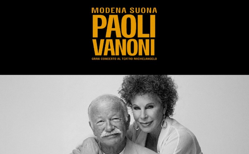 Modena suona Gino Paoli e Ornella Vanoni